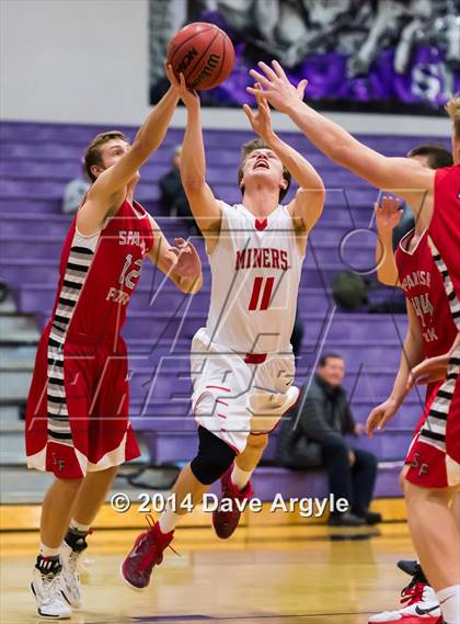 Thumbnail 3 in Spanish Fork vs. Park City (Riverton Holiday Tournament) photogallery.