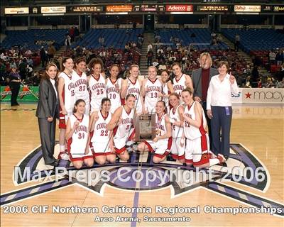 Thumbnail 1 in CIF NorCal Regional Team Photos (Girls - Arco Arena) photogallery.