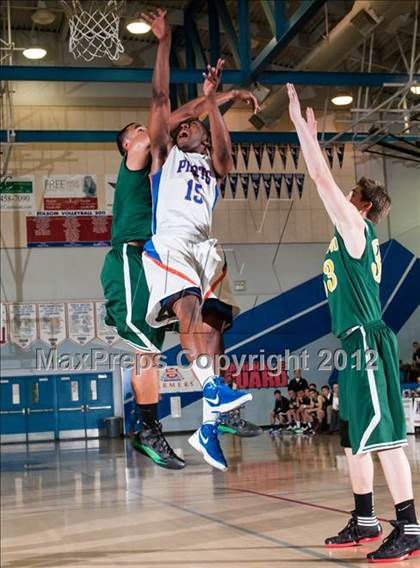 Thumbnail 2 in Pinewood vs. St. Joseph Notre Dame (CIF D5 NorCal Regional Final) photogallery.