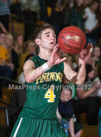 Thumbnail 1 in Pinewood vs. St. Joseph Notre Dame (CIF D5 NorCal Regional Final) photogallery.