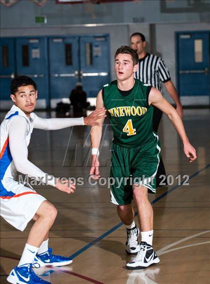 Thumbnail 1 in Pinewood vs. St. Joseph Notre Dame (CIF D5 NorCal Regional Final) photogallery.