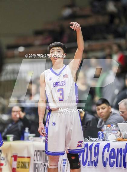 Thumbnail 1 in Dinuba vs. Immanuel (CIF CS DIII Final) photogallery.
