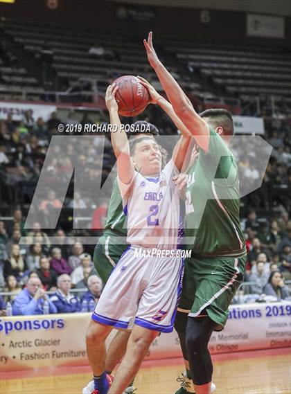 Thumbnail 1 in Dinuba vs. Immanuel (CIF CS DIII Final) photogallery.