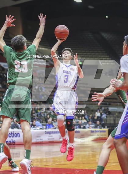 Thumbnail 1 in Dinuba vs. Immanuel (CIF CS DIII Final) photogallery.
