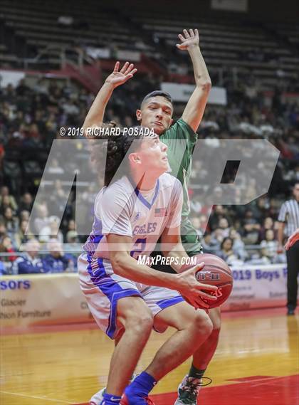 Thumbnail 1 in Dinuba vs. Immanuel (CIF CS DIII Final) photogallery.