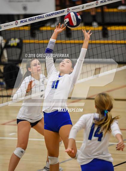 Thumbnail 1 in Marin Catholic @ Branson (MCAL Final) photogallery.
