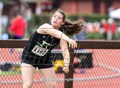 Thumbnail 1 in Stanford Invitational Girls Shot Put photogallery.