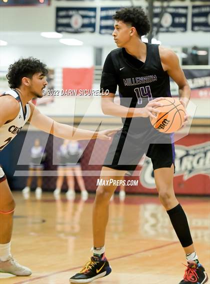 Thumbnail 3 in Millennium vs McClintock (AIA 5A Quarterfinals) photogallery.