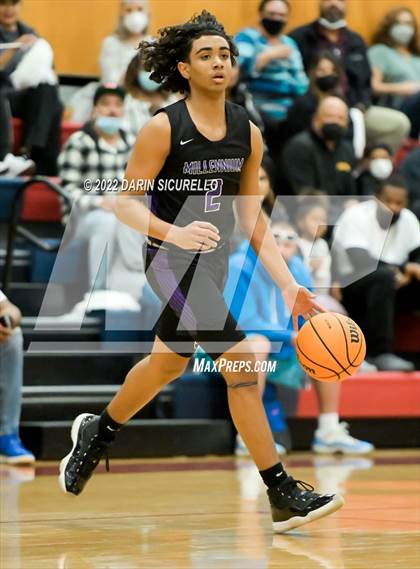 Thumbnail 1 in Millennium vs McClintock (AIA 5A Quarterfinals) photogallery.