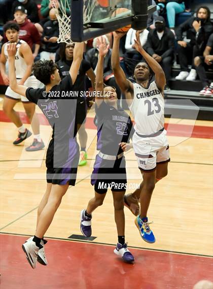 Thumbnail 3 in Millennium vs McClintock (AIA 5A Quarterfinals) photogallery.