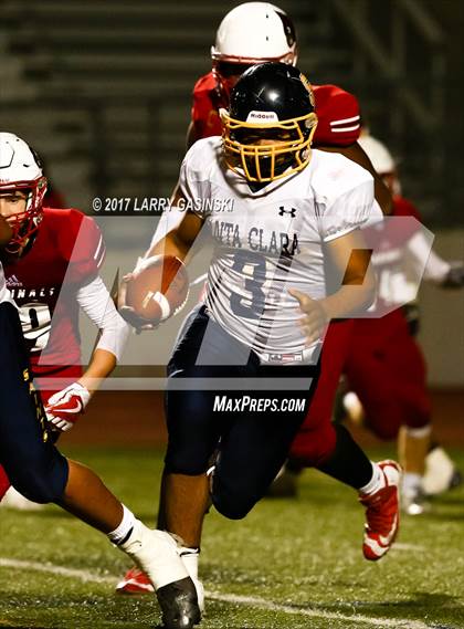 Thumbnail 3 in Santa Clara @ Santa Clarita Christian (CIF SS Playoffs) photogallery.