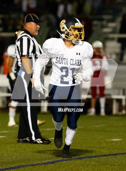 Thumbnail 3 in Santa Clara @ Santa Clarita Christian (CIF SS Playoffs) photogallery.