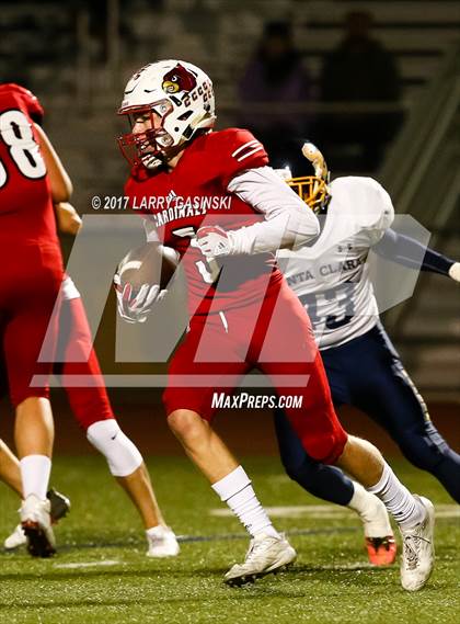 Thumbnail 3 in Santa Clara @ Santa Clarita Christian (CIF SS Playoffs) photogallery.