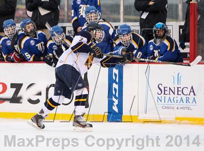 Thumbnail 2 in Spencerport vs. Brighton (Frozen Frontier) photogallery.