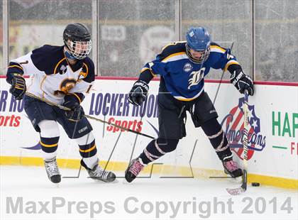 Thumbnail 2 in Spencerport vs. Brighton (Frozen Frontier) photogallery.