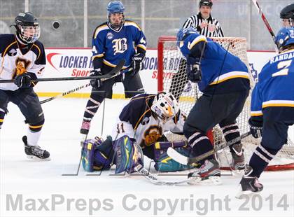 Thumbnail 2 in Spencerport vs. Brighton (Frozen Frontier) photogallery.