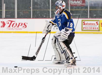 Thumbnail 2 in Spencerport vs. Brighton (Frozen Frontier) photogallery.