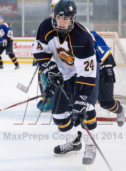 Thumbnail 2 in Spencerport vs. Brighton (Frozen Frontier) photogallery.