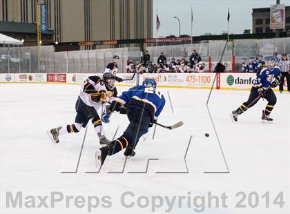 Thumbnail 2 in Spencerport vs. Brighton (Frozen Frontier) photogallery.