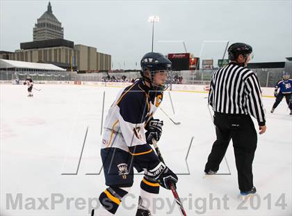 Thumbnail 3 in Spencerport vs. Brighton (Frozen Frontier) photogallery.