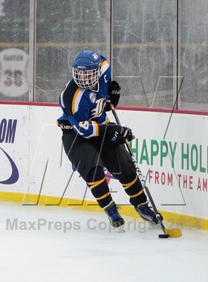 Thumbnail 2 in Spencerport vs. Brighton (Frozen Frontier) photogallery.