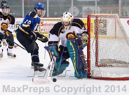 Thumbnail 2 in Spencerport vs. Brighton (Frozen Frontier) photogallery.
