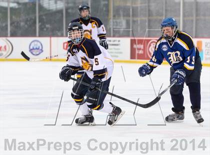 Thumbnail 2 in Spencerport vs. Brighton (Frozen Frontier) photogallery.