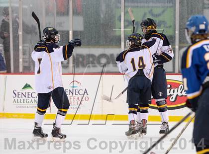 Thumbnail 1 in Spencerport vs. Brighton (Frozen Frontier) photogallery.