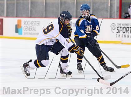 Thumbnail 2 in Spencerport vs. Brighton (Frozen Frontier) photogallery.