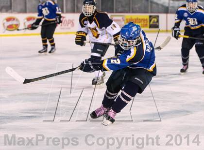 Thumbnail 2 in Spencerport vs. Brighton (Frozen Frontier) photogallery.