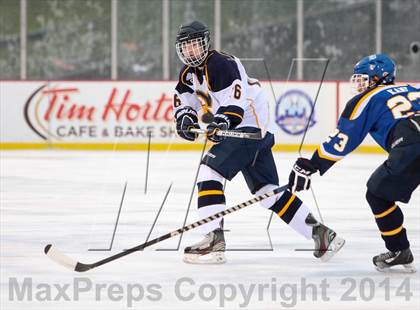 Thumbnail 2 in Spencerport vs. Brighton (Frozen Frontier) photogallery.