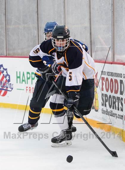 Thumbnail 3 in Spencerport vs. Brighton (Frozen Frontier) photogallery.