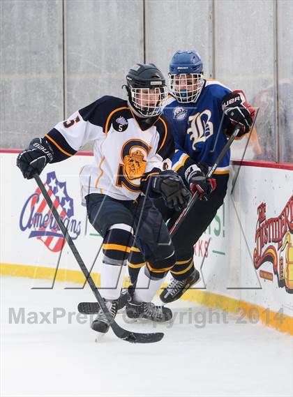 Thumbnail 2 in Spencerport vs. Brighton (Frozen Frontier) photogallery.