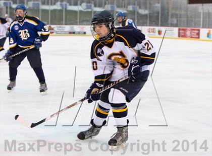 Thumbnail 3 in Spencerport vs. Brighton (Frozen Frontier) photogallery.
