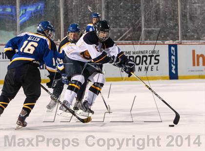 Thumbnail 2 in Spencerport vs. Brighton (Frozen Frontier) photogallery.