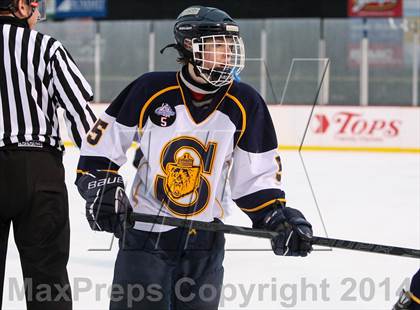 Thumbnail 2 in Spencerport vs. Brighton (Frozen Frontier) photogallery.