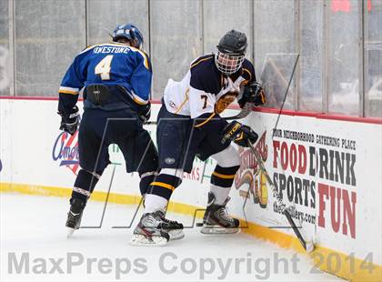 Thumbnail 2 in Spencerport vs. Brighton (Frozen Frontier) photogallery.