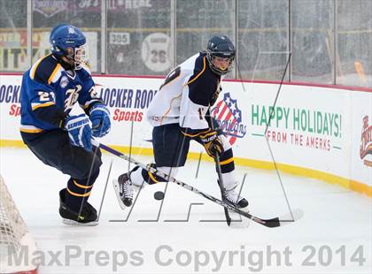 Thumbnail 3 in Spencerport vs. Brighton (Frozen Frontier) photogallery.