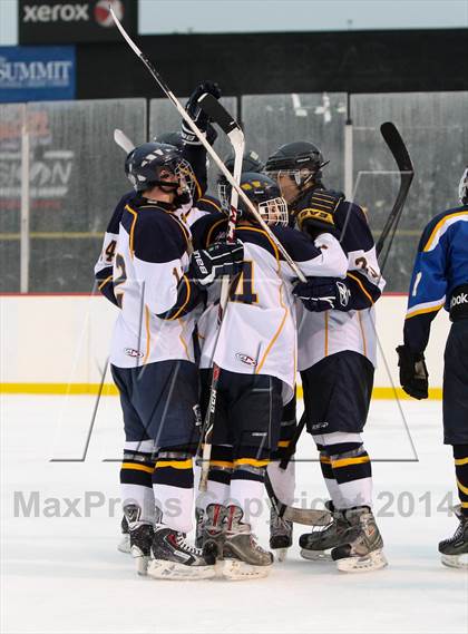 Thumbnail 2 in Spencerport vs. Brighton (Frozen Frontier) photogallery.