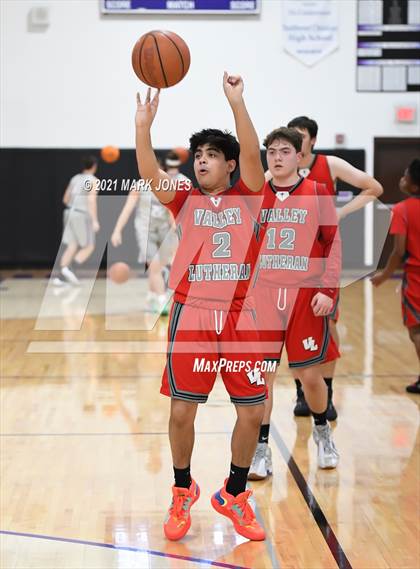 Thumbnail 2 in Valley Lutheran vs. Northwest Christian (Coyotes Basketball Invitational) photogallery.