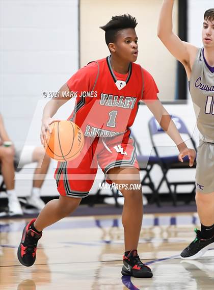 Thumbnail 3 in Valley Lutheran vs. Northwest Christian (Coyotes Basketball Invitational) photogallery.