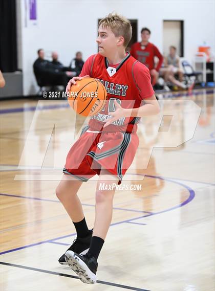 Thumbnail 2 in Valley Lutheran vs. Northwest Christian (Coyotes Basketball Invitational) photogallery.