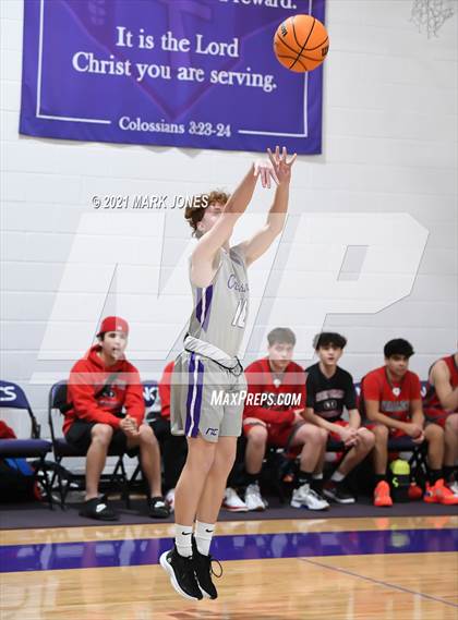 Thumbnail 1 in Valley Lutheran vs. Northwest Christian (Coyotes Basketball Invitational) photogallery.