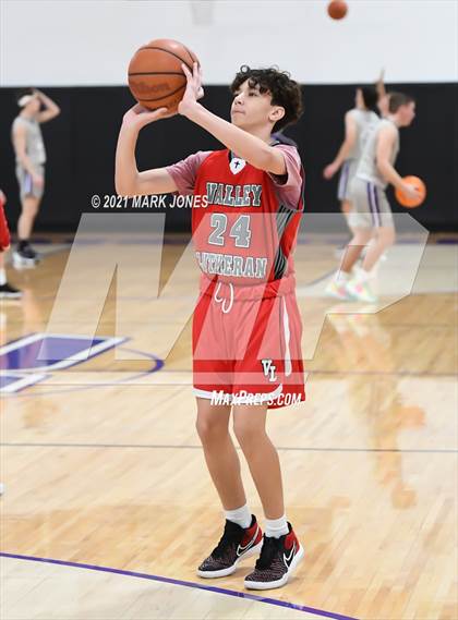 Thumbnail 3 in Valley Lutheran vs. Northwest Christian (Coyotes Basketball Invitational) photogallery.