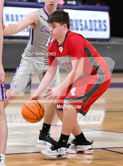 Thumbnail 3 in Valley Lutheran vs. Northwest Christian (Coyotes Basketball Invitational) photogallery.