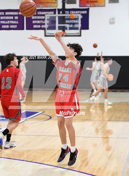 Thumbnail 1 in Valley Lutheran vs. Northwest Christian (Coyotes Basketball Invitational) photogallery.