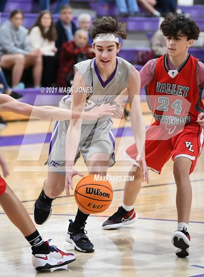 Thumbnail 2 in Valley Lutheran vs. Northwest Christian (Coyotes Basketball Invitational) photogallery.