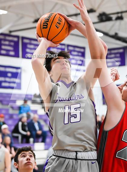 Thumbnail 1 in Valley Lutheran vs. Northwest Christian (Coyotes Basketball Invitational) photogallery.
