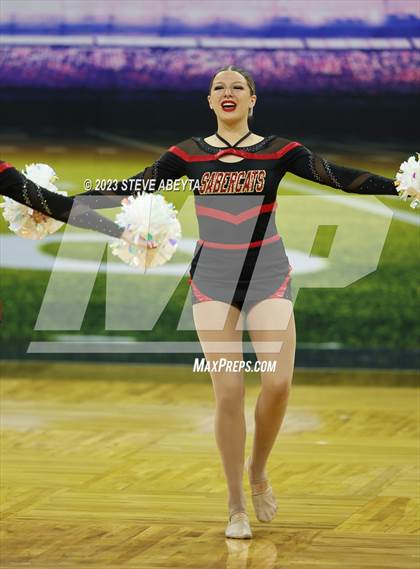 Thumbnail 3 in Castle View CHSAA Spirit Poms photogallery.