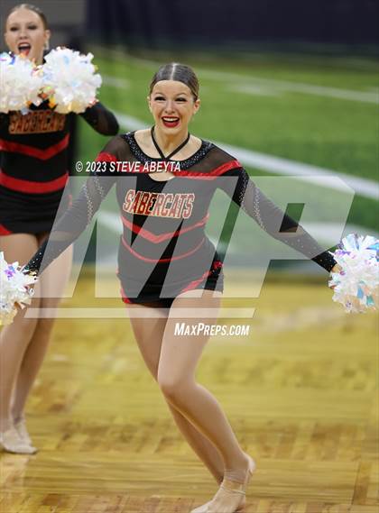 Thumbnail 3 in Castle View CHSAA Spirit Poms photogallery.